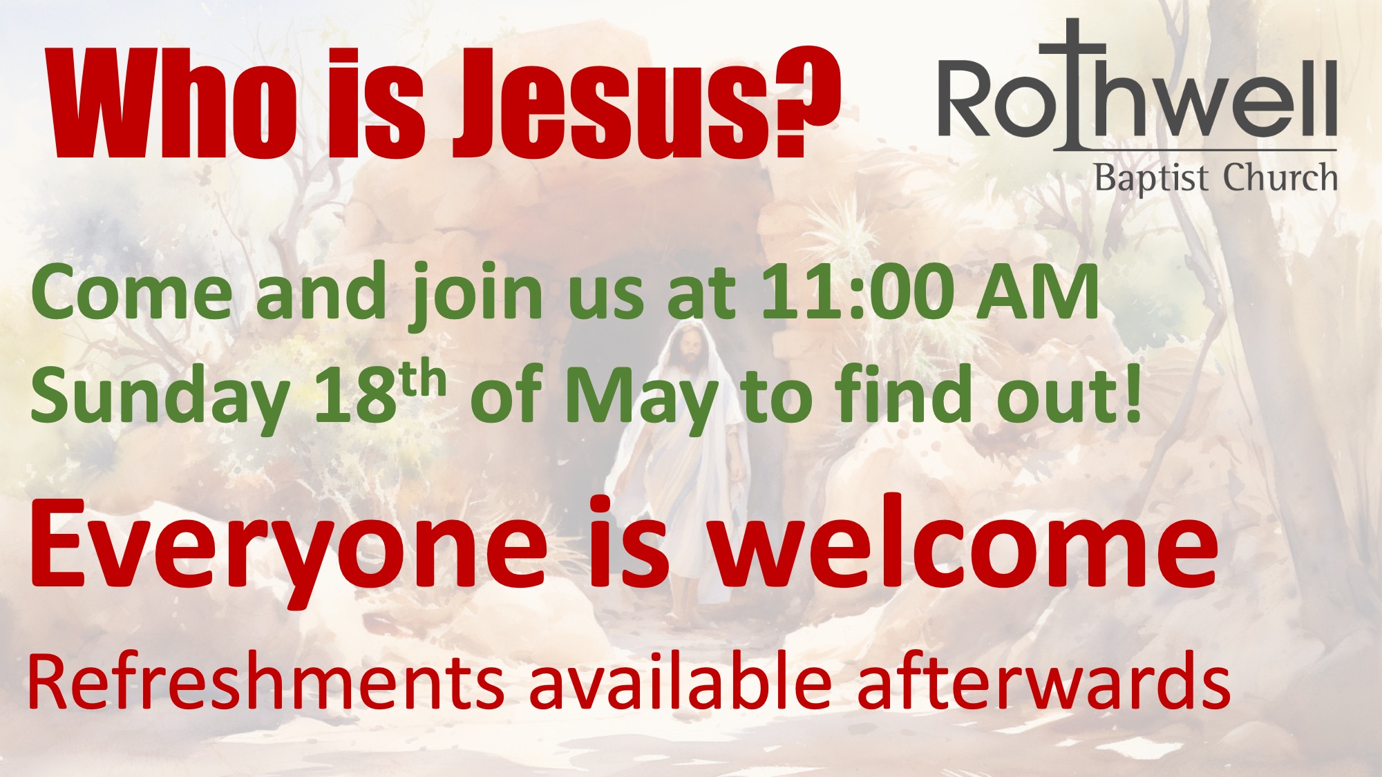 Who is Jesus