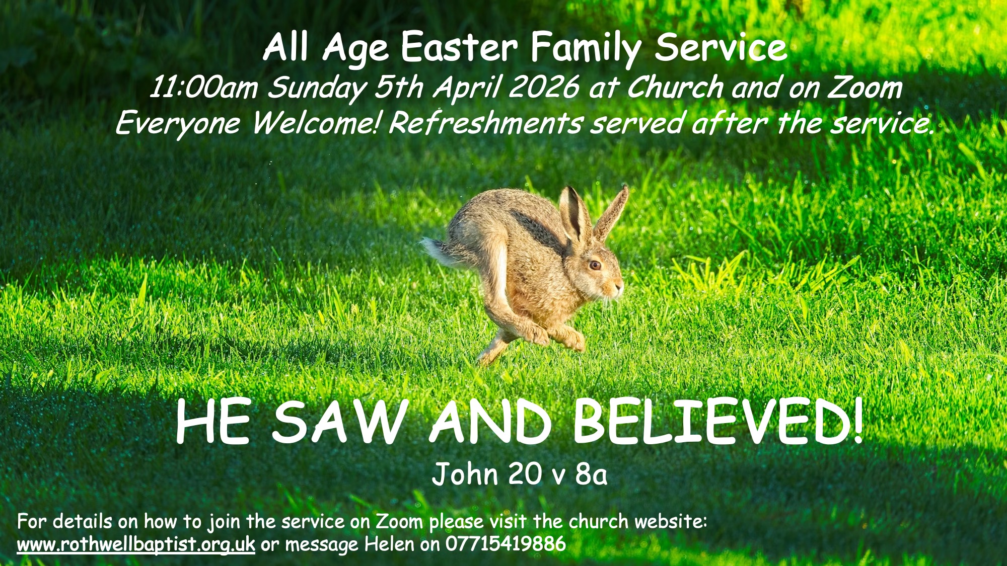 Easter 2026 All AGE SERVICE We